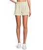 Sweaty Betty Sand Wash Cloudweight Shorts, Color:Buttercream Yellow - Image 1