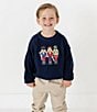 Sweet Wink Boys Nutcracker Patch Christmas Sweater - Image 2