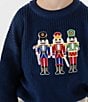 Sweet Wink Boys Nutcracker Patch Christmas Sweater - Image 3