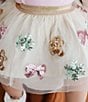 Sweet Wink Girls Sequin Gingerbread Christmas Tutu - Image 2