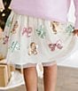 Sweet Wink Girls Sequin Gingerbread Christmas Tutu - Image 4