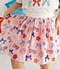 Sweet Wink Little/Big Girls 2-10 Red White Cute Tutu, Color:Red White Cutie - Image 2