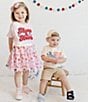 Sweet Wink Little/Big Girls 2-10 Red White Cute Tutu, Color:Red White Cutie - Image 6