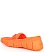 Color:Orange - Image 3 - Men's Braided Lace Lux Washable Loafer Drivers