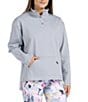 Color:Grey - Image 1 - Hexagon Collection Kennedy Stand Collar Long Sleeve Jacket