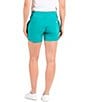 Color:Turquoise - Image 2 - Love Collection Charlotte 4.5#double; Shorts