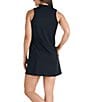 Color:Black - Image 2 - Marble Collection Jalen Sleeveless Ruffle V-Neck Dress