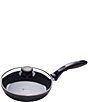 Color:Black - Image 1 - HD Classic Nonstick Induction 8#double; Fry Pan with Lid