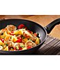 Color:Black - Image 4 - HD Classic Nonstick Induction 8#double; Fry Pan with Lid
