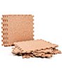 Color:Cork - Image 2 - 9 Piece Foam Playmat Set - Natural Textures