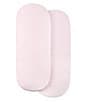 Color:Light Pink - Image 1 - Set Of 2 Removable Cotton Covers for Moses Basket