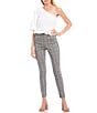 Color:Grey Plaid - Image 3 - High Rise Millennium Plaid Pull-On Pants