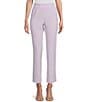 Color:New Lavender - Image 1 - Coordinating Straight Pull-On Trouser Pants