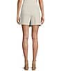 Takara Stripe Mid Rise Side Buttoned Skort, Color:Stripe - Image 2