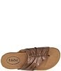 Color:Bronze - Image 5 - Gift 2 Leather Thong Sandals