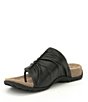 Color:Black - Image 4 - Gift 2 Leather Thong Sandals
