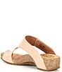 Color:Natural - Image 3 - Leather Toe Loop Thong Sandals