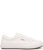 Color:White Canvas - Image 2 - Moc Star 2 Canvas Sneakers