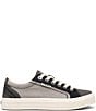 Color:Black/Graphite Multi - Image 2 - Plim Soul Color Block Canvas Sneakers