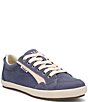 Color:Indigo/Beige Distressed - Image 1 - Shooting Star Canvas Sneakers