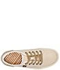 Color:Natural/Dark Taupe Distressed - Image 5 - Super Soul Canvas Sneakers