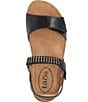 Color:Black - Image 5 - Symbol Leather Sandals
