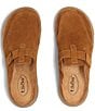 Taos Footwear Trivia Suede Slip On Clogs - Image 5