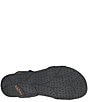 Color:Black Embossed - Image 6 - Trophy 2 Embossed Leather Sandals