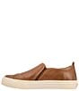 Color:Caramel - Image 3 - Twin Gore Lux Leather Platform Sneakers