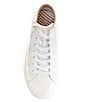 Color:White - Image 5 - Women's Winner High Top Leather Side Zip Sneakers