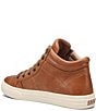 Taos Footwear Winner High Top Leather Side Zip Sneakers - Image 3