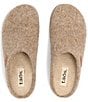 Taos Footwear Woolness Faux Fur Lined Wool Clog Slippers - Image 5