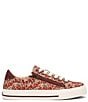 Color:Fall Floral Multi - Image 2 - Z-Soul Floral Canvas Zip Oxford Sneakers