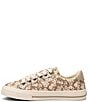 Color:Natural Floral - Image 3 - Z-Soul Floral Canvas Zip Oxford Sneakers