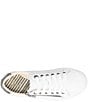 Color:White Pewter - Image 5 - Z-Soul Floral Canvas Zip Oxford Sneakers