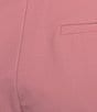Tara Jarmon Philippa Flat Front Roll Cuff Cropped Pants, Color:Bois de Rose - Image 6
