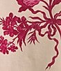 Color:Ecru - Image 6 - Tonka Cotton Poplin Floral Print Round Neck Sleeveless Side Bow Coordinating Tank