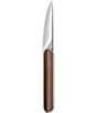 Color:Brown - Image 2 - Louis Series Nitrox® Steel 3-Piece Kitchen Knife Set