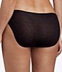 Color:Deep Black - Image 2 - TC Edge® Cotton Comfort Bikini Low Rise Panty