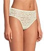 Color:Whitecap Grape - Image 1 - Allover Stretch Lace Hipster Panty