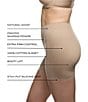 TC Fine Shapewear Iconic Core Mid-Thigh Extra Firm Shaping Short With Rear Lift - Image 6