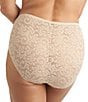 Color:Cupid Nude - Image 3 - Intimates Sensual All Over Lace Brief Panty