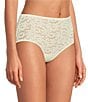 Color:Whitecap Grape - Image 1 - Intimates Sensual All Over Lace Brief Panty