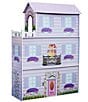 Color:Pink - Image 1 - 12#double; Pink Dreamland Tiffany Dollhouse with Furniture