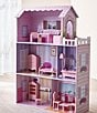 Color:Pink - Image 3 - 12#double; Pink Dreamland Tiffany Dollhouse with Furniture