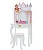 Color:White/Pink - Image 1 - Dreamland Castle Play Vanity & Accessories Set