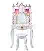 Color:White/Pink - Image 2 - Dreamland Castle Play Vanity & Accessories Set
