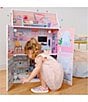 Color:Multi Color - Image 3 - Dreamland Glasshouse Dollhouse & 10 Accessories Set