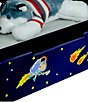 Color:Multi - Image 4 - Fantasy Fields Wooden Outer Space Bookshelf with Drawer