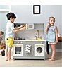 Color:Grey/White - Image 4 - Little Chef Berlin Modern Play Kitchen